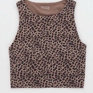 Offline by Aerie Real Me Xtra High Neck Longline Bra - Size Medium